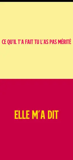 Elle m’a dit - Trend