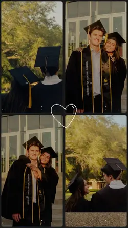 couple gradtuates