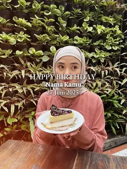 HBD 27 JUNI 2025