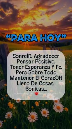 Para hoy