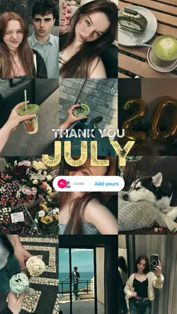 thank you july