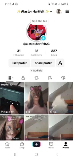 Check out my Tiktok?
