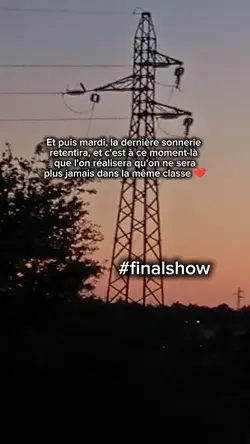 Final show