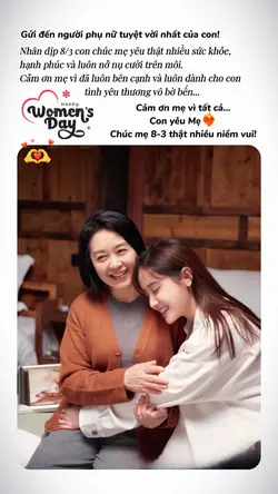 Lời chúc Mẹ 8/3/2025