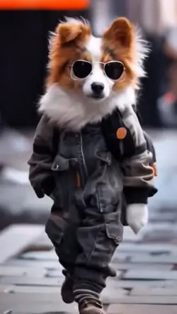 Fashionable Ai Dog