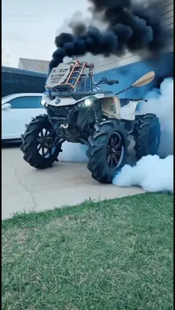 diesel truck burnout