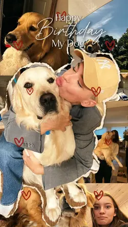 Happy birthday dog