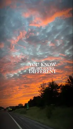 The sky