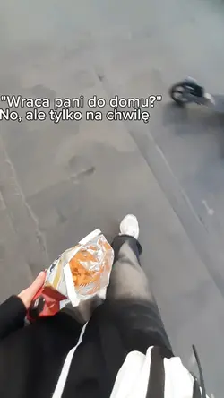 wraca pani do domu?