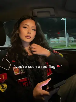 red flag pov