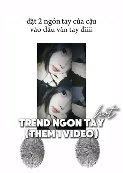 Trend Ngón Tay Cute