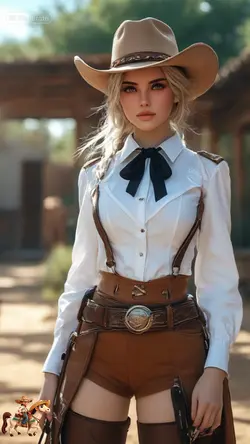 Cow Girl Filter AI