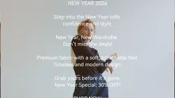 New Year Sale