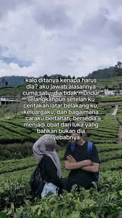 kalau ditanya kenapa