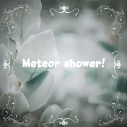 Meteor shower REQ