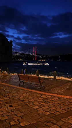 “Ben duramam …”