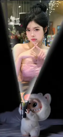 Labubu soi đèn
