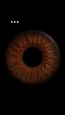 "tes yeux marron..