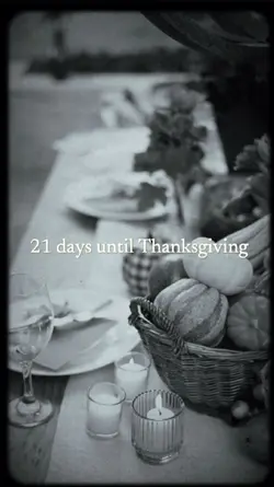 before thanksgiving