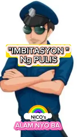 IMBITASYON NG PULIS