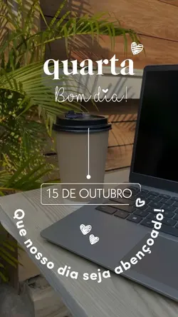 Quarta, 15 de out