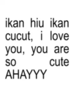 youu are so cutee