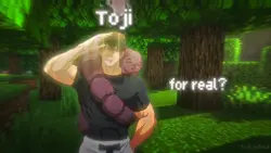Minecraft x anime