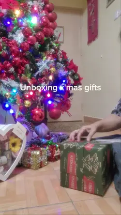 Unboxing xmas gifts