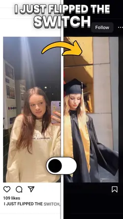 GLOW UP TRANSITION