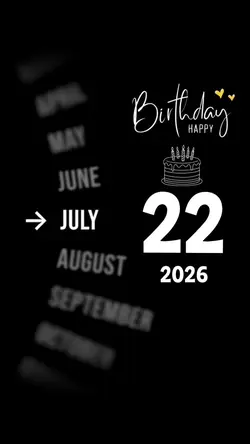 Hbd 22 July 2026 