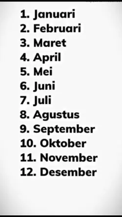 trend bulan lahir 