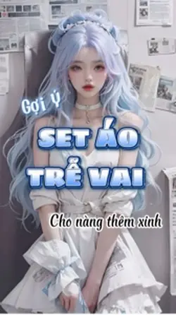 Set áo trễ vai