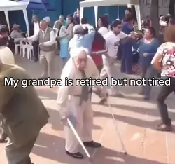 GRANDPA CAN BEAT