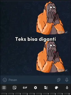 TREND STIKER TELE