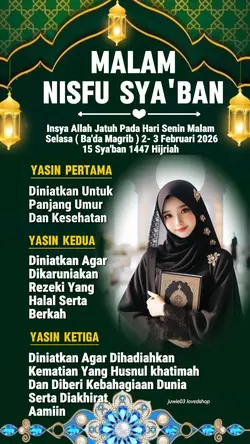 Malam Nisfu Sya'ban 