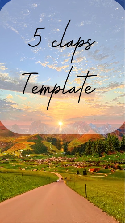 capcut template cover