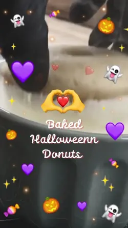 Halloween donuts