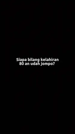 Kelahiran 80 an
