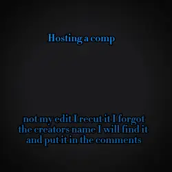 Hosting a Comp