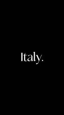 Welcome to Italy