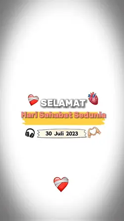Hari sahabat sedunia