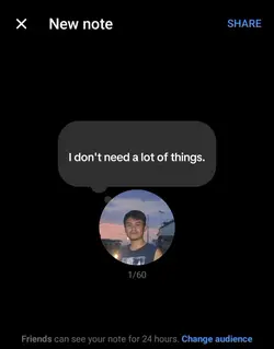 Note on Messenger