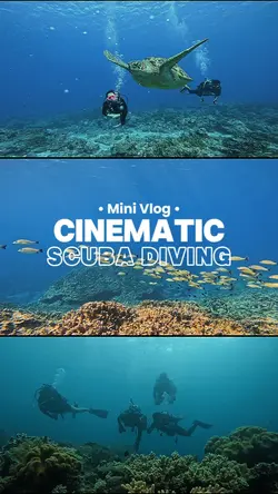 Cinematic Scuba Dive