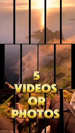 5 videos or photos