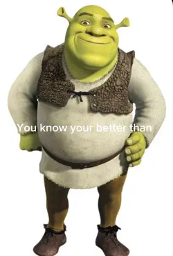 Shrek 😔