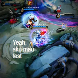 Yeah, aku mau test