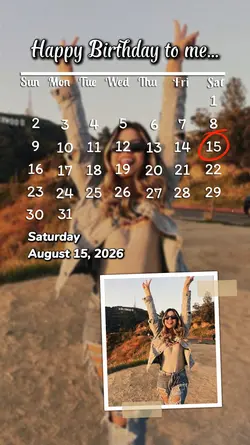 15 AUGUST, HBD TO ME