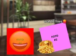 Waffle fries