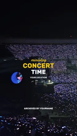 concert time