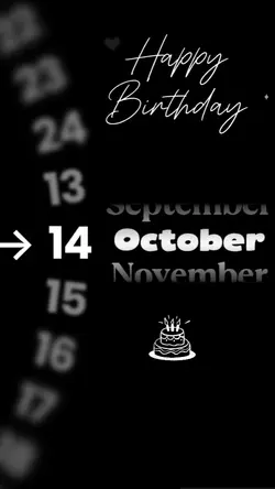 hbd 14 october 
